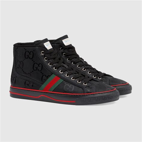 gucci men high top sneakers.